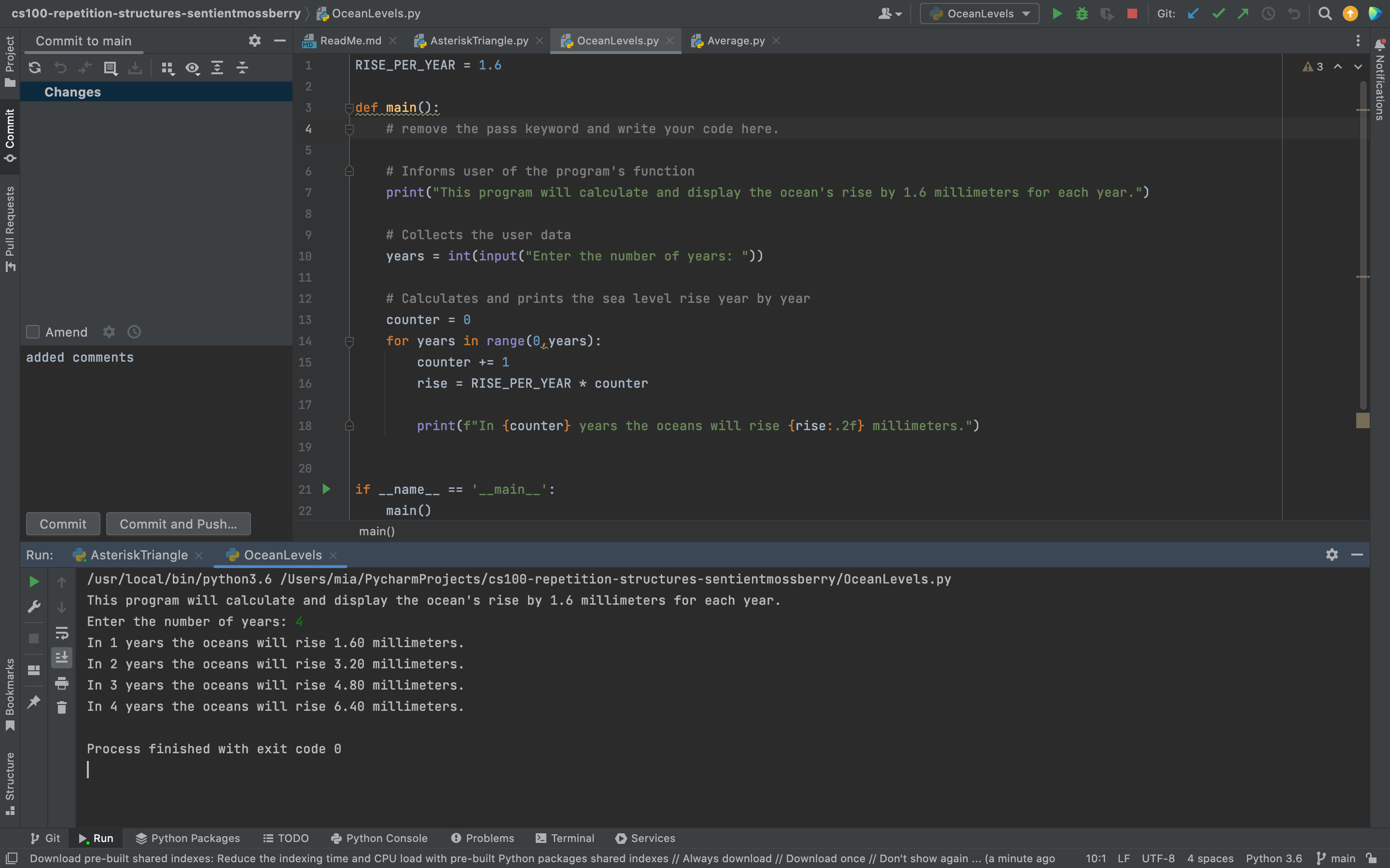 example image; sea water rise